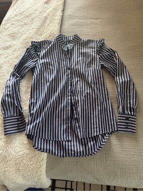 Peruvian Connection Shelby Striped Shirt - XS